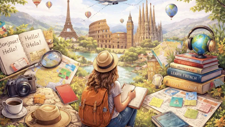 Voyager et apprendre: quand les langues deviennent une aventure intérieure