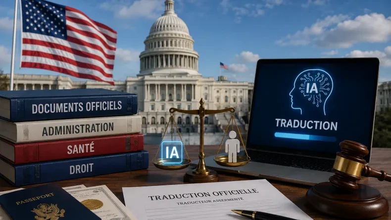 États-Unis : l’IA va-t-elle remplacer les traducteurs officiels ?