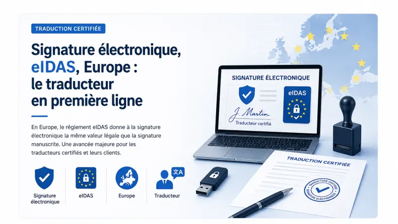 Traduction certifiée électronique : à quand la fin du tampon papier ?