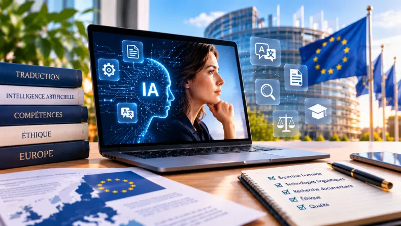 IA et traduction : l’Union européenne redéfinit les compétences des traducteurs en 2026